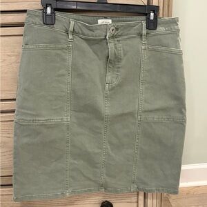 J. Jill denim skirt